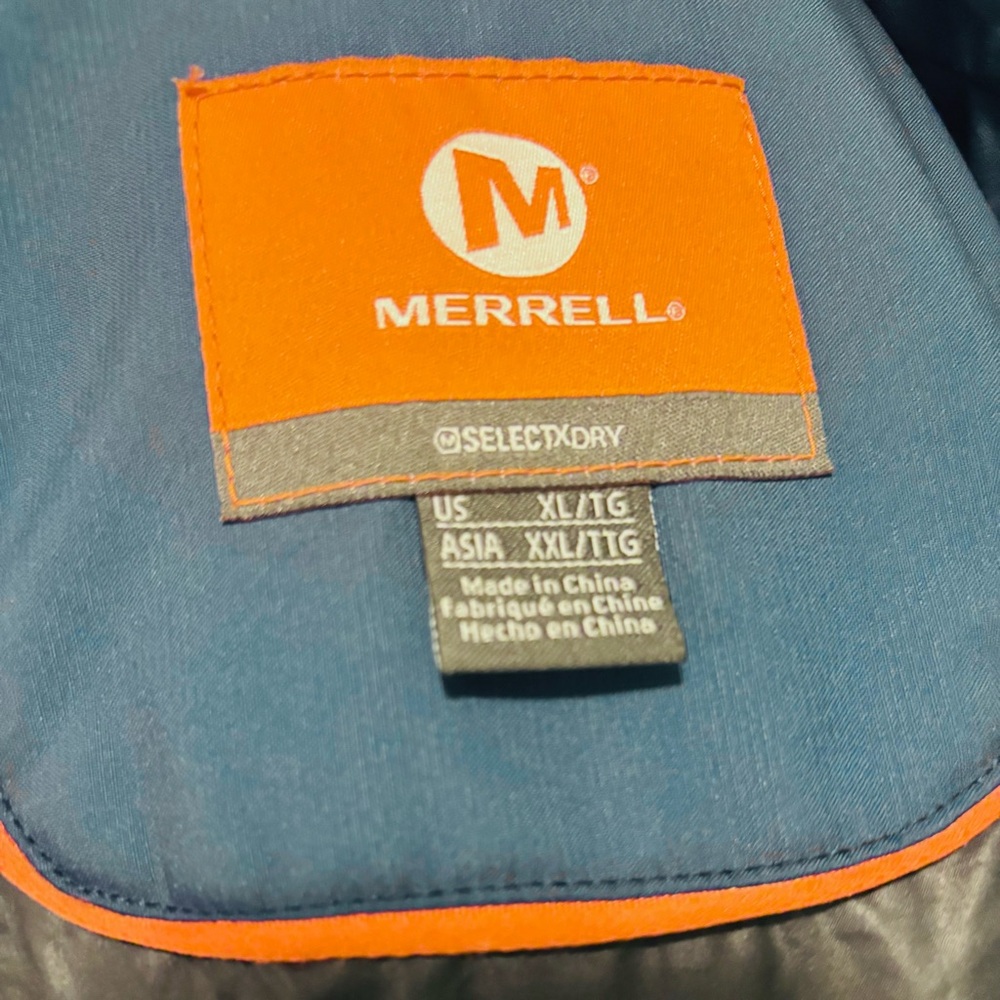 Merrell Blue Men's Jacket - Picture 2 of 5